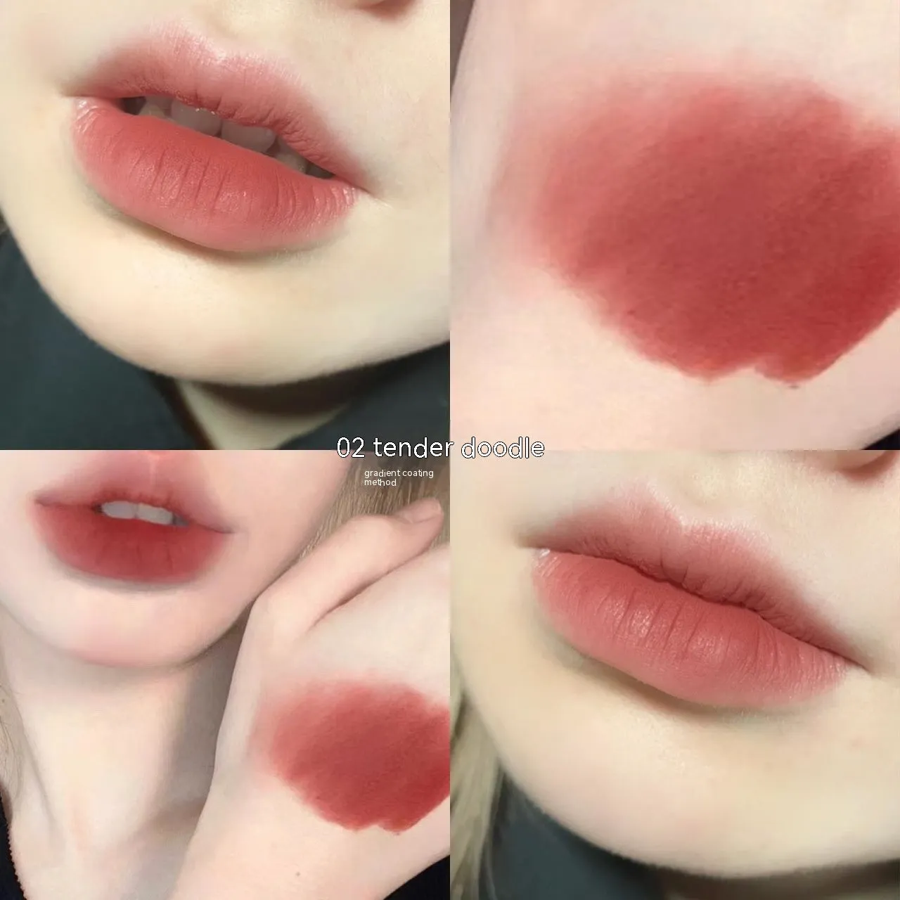 Cute Bear Rabbit Shape Tube Matte Finish Lip Gloss