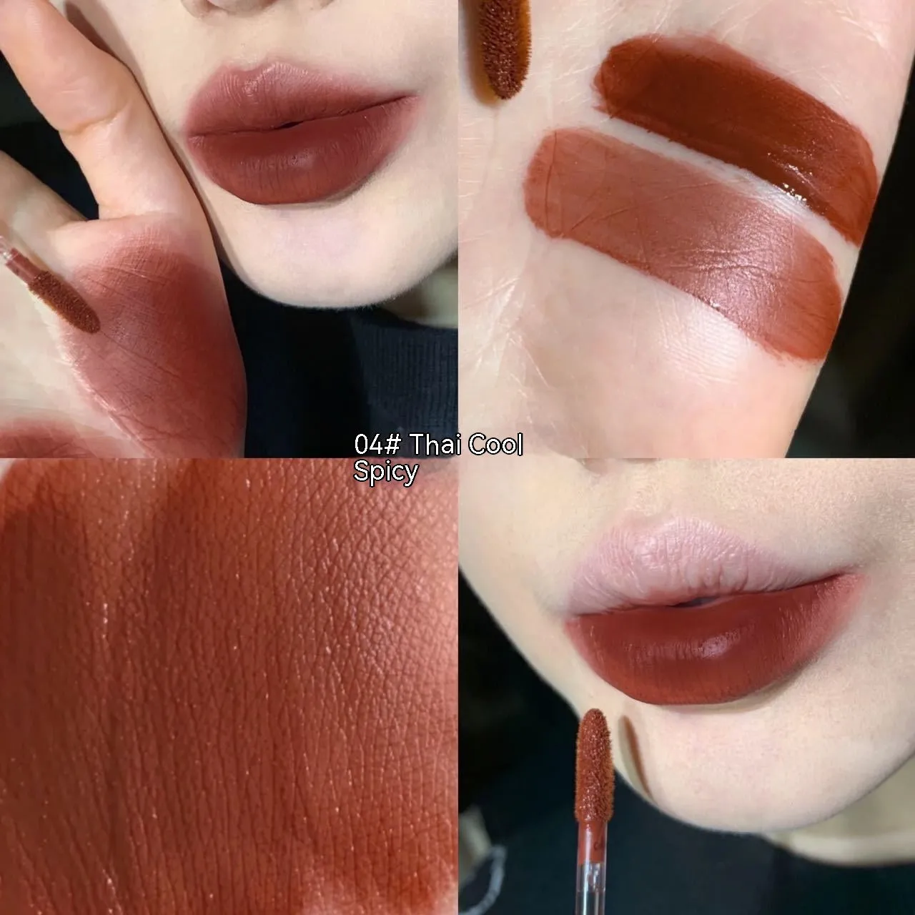 Cute Bear Rabbit Shape Tube Matte Finish Lip Gloss