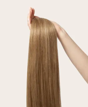 Dark Sandy Blonde, 16" Volumiser Quad Clip-In Weft, #10 | 40g