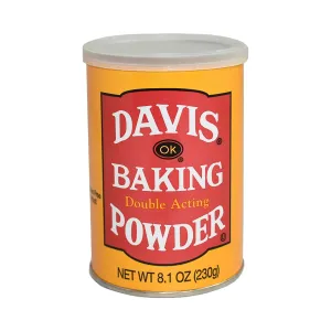 Davis Baking Powder Double Acting Gluten Free 230g (8.1oz)