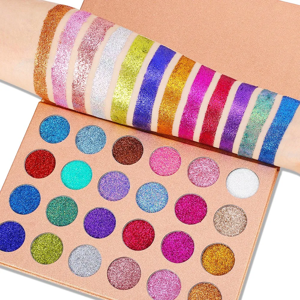 De'lanci Pressed Glitter Eyeshadow Palette