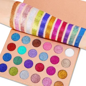 De'lanci Pressed Glitter Eyeshadow Palette