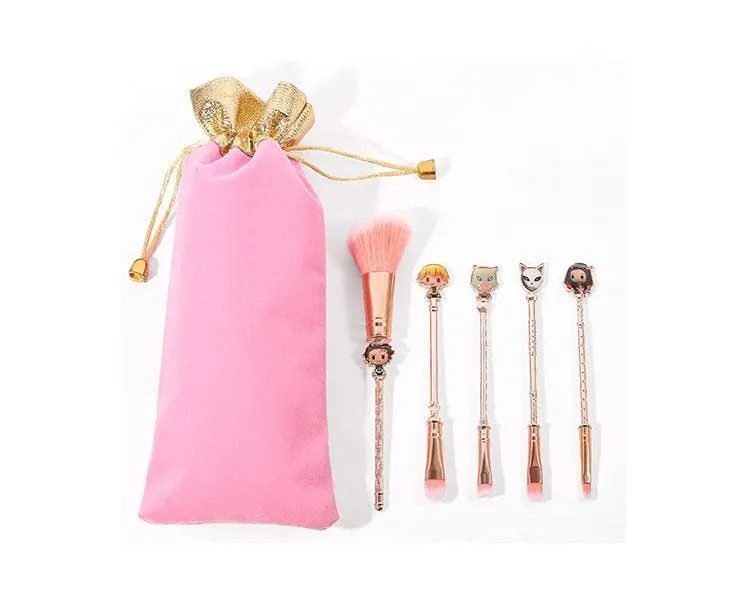 Demon Slayer: Make Up Brush Set (Pink)