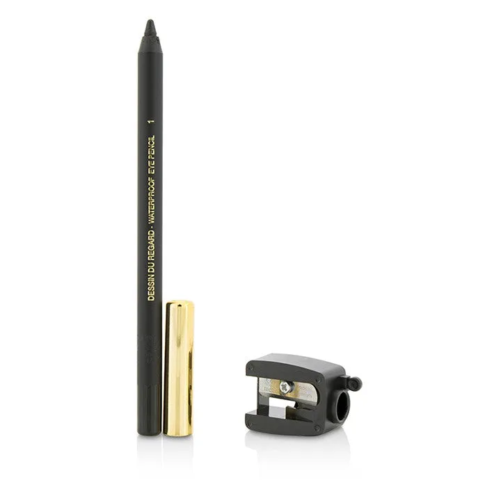 Dessin Du Regard Waterproof High Impact Color Eye Pencil - # 1 Noir Effronte