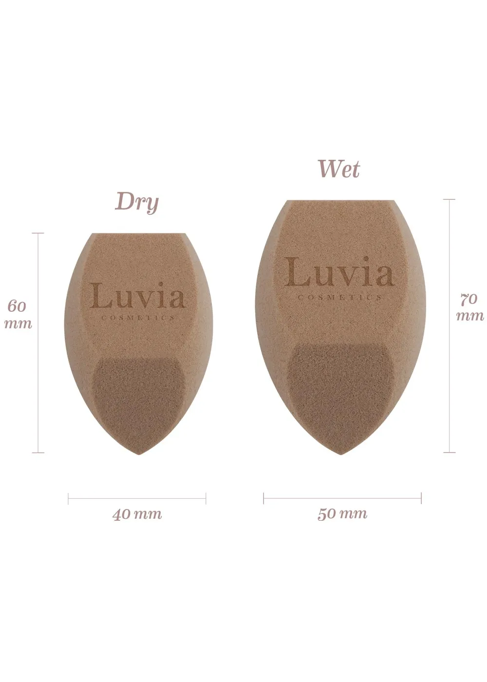 Diamond Make-up Sponge Set