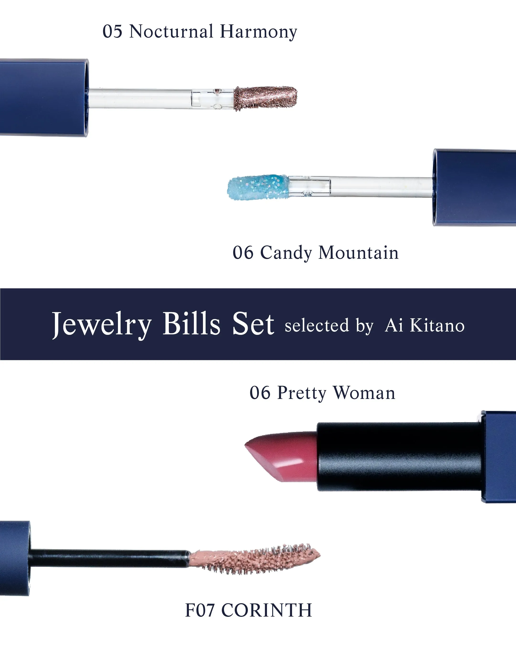 DIDION . "Jewelry Bills"SET selected by Ai Kitano