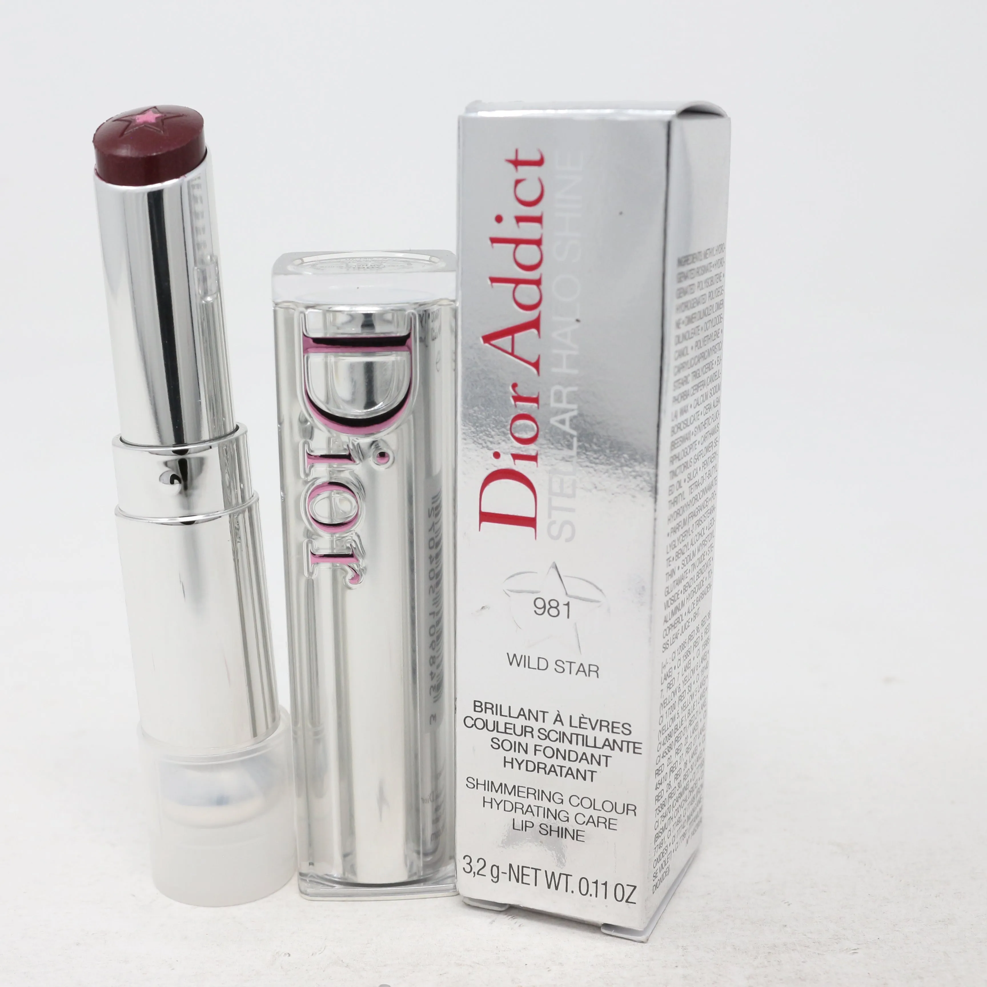Dior Addict Stellar Halo Shine Lipstick  0.11oz/3.2g New With Box