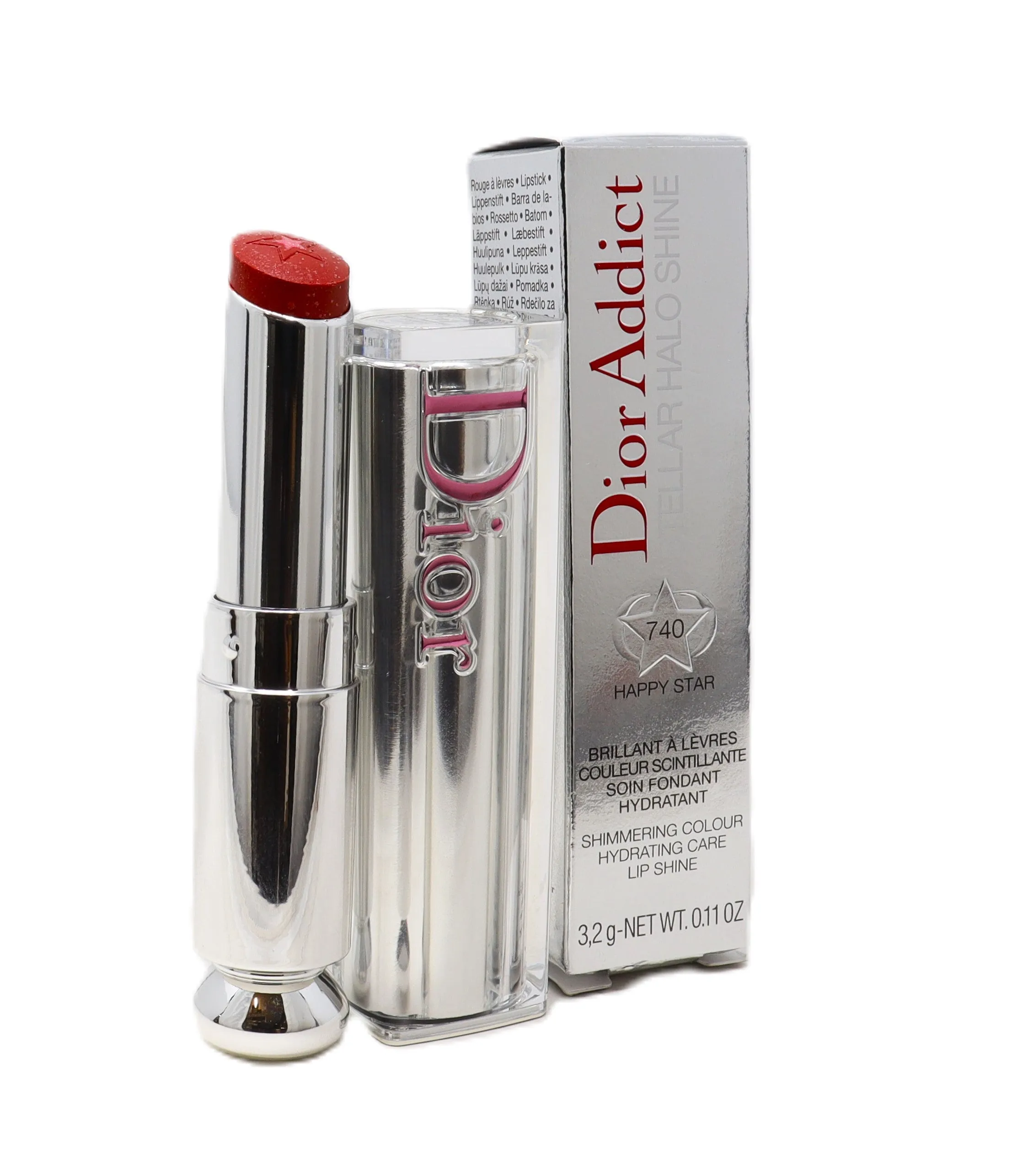 Dior Addict Stellar Halo Shine Lipstick  0.11oz/3.2g New With Box