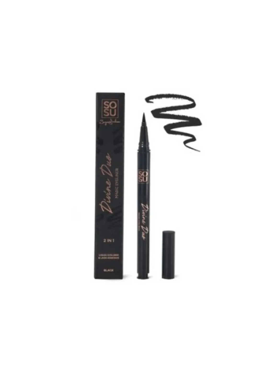 Divine Duo 2 In 1 Magic Eyeliner Lash Adhesive
