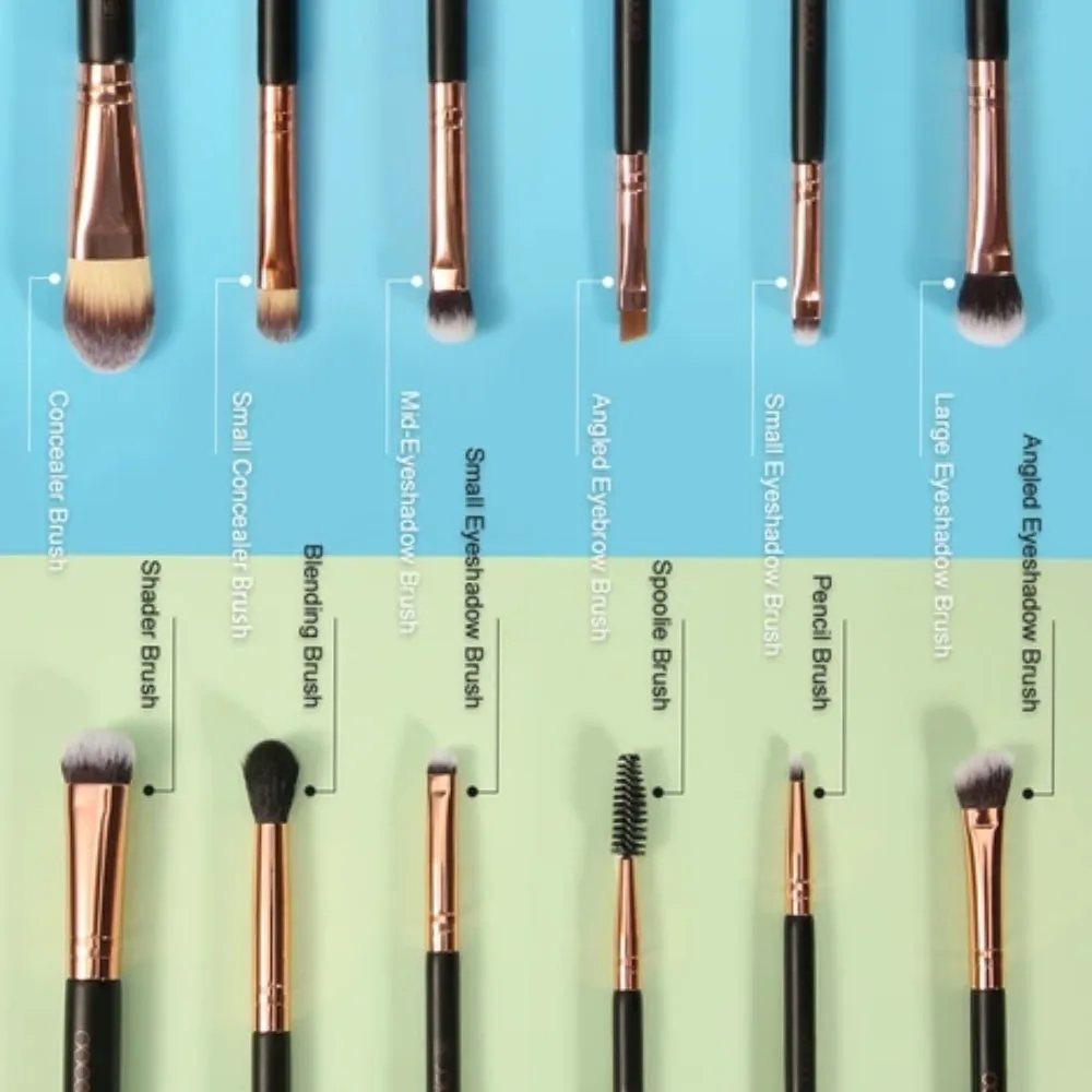 Docolor Rose Gold - 6 Pieces Double-Ended Eye Brush Set dc 0607