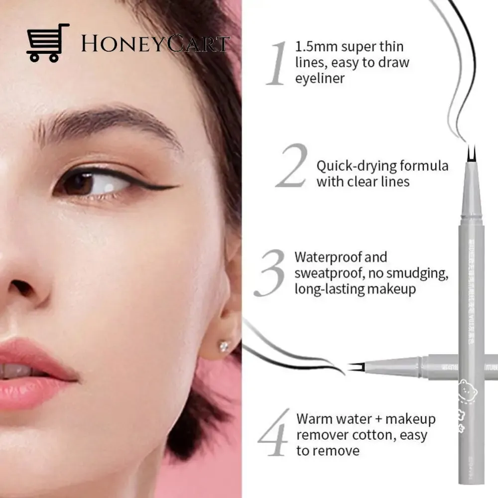 Double tip lower eyelash pencil