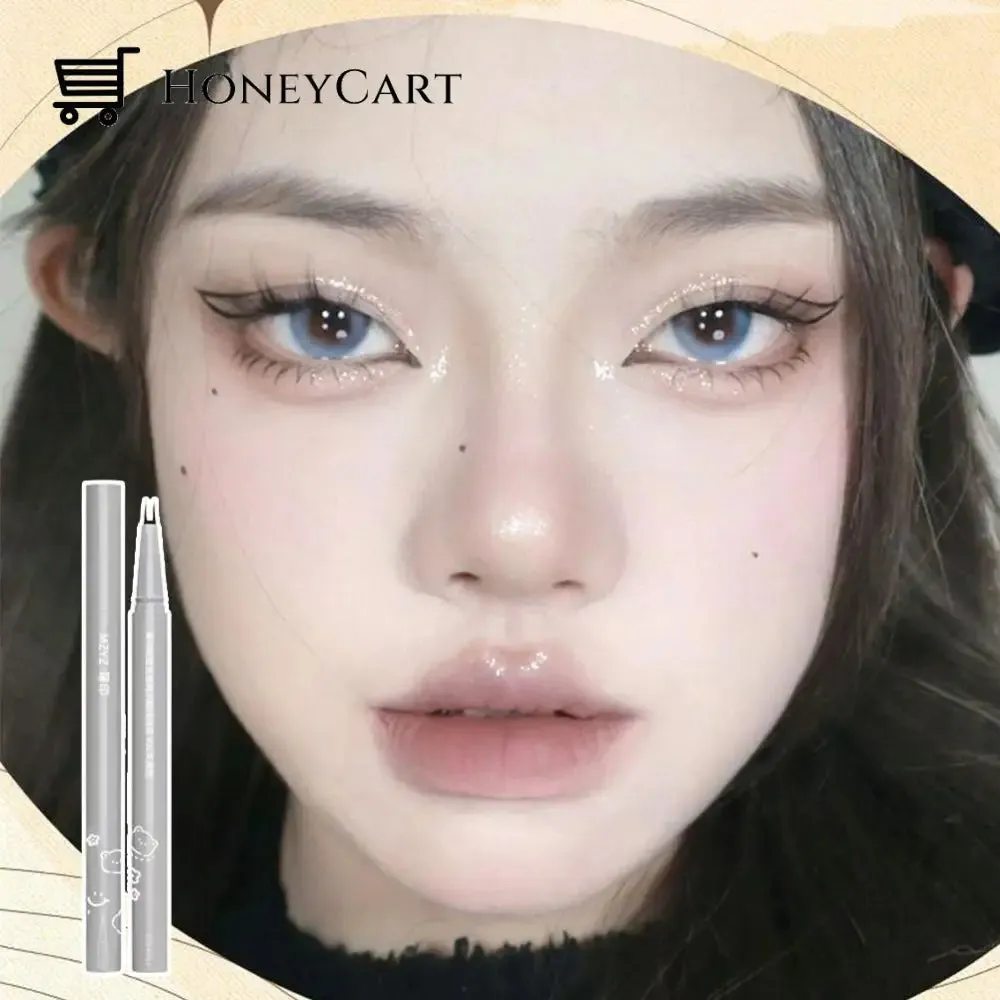 Double tip lower eyelash pencil