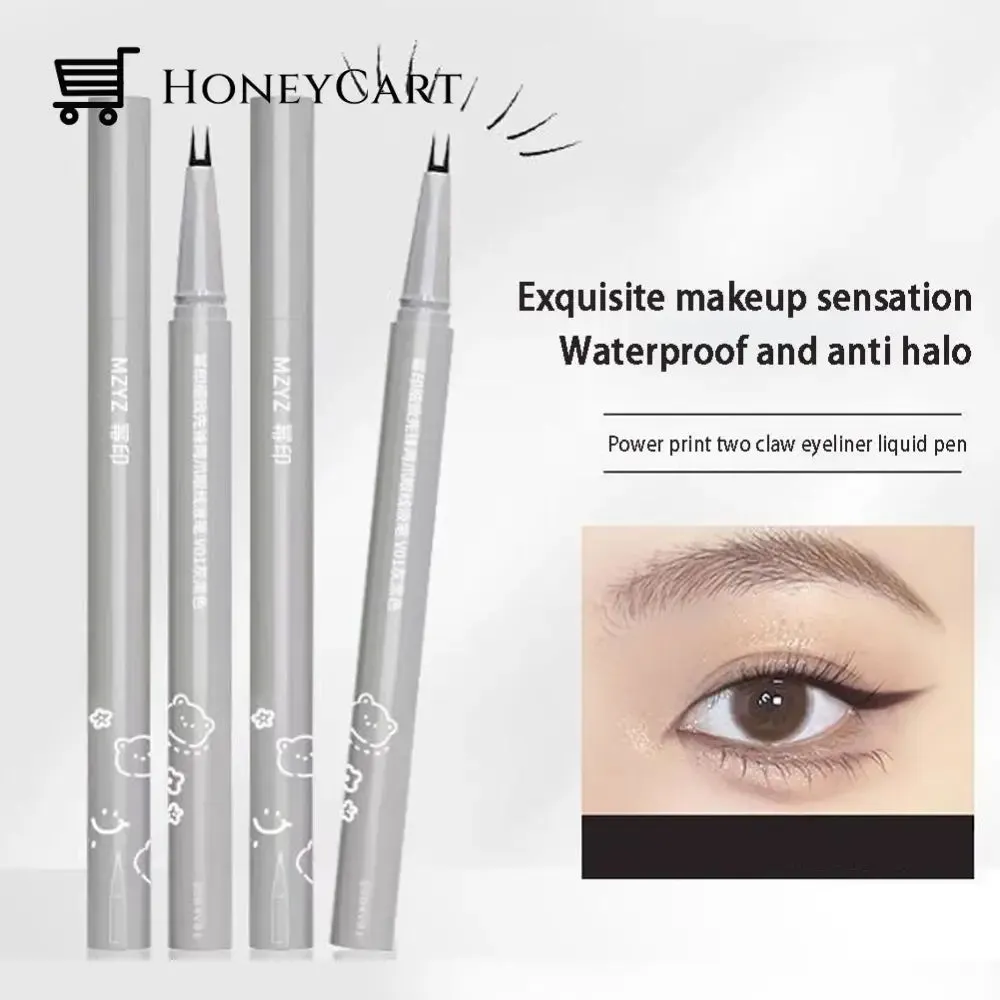 Double tip lower eyelash pencil