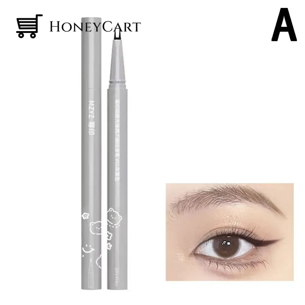 Double tip lower eyelash pencil