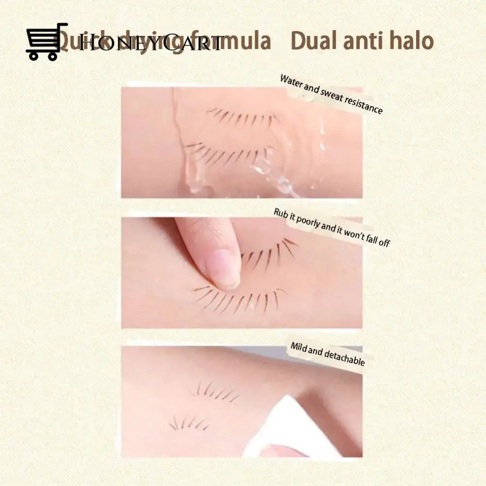 Double tip lower eyelash pencil