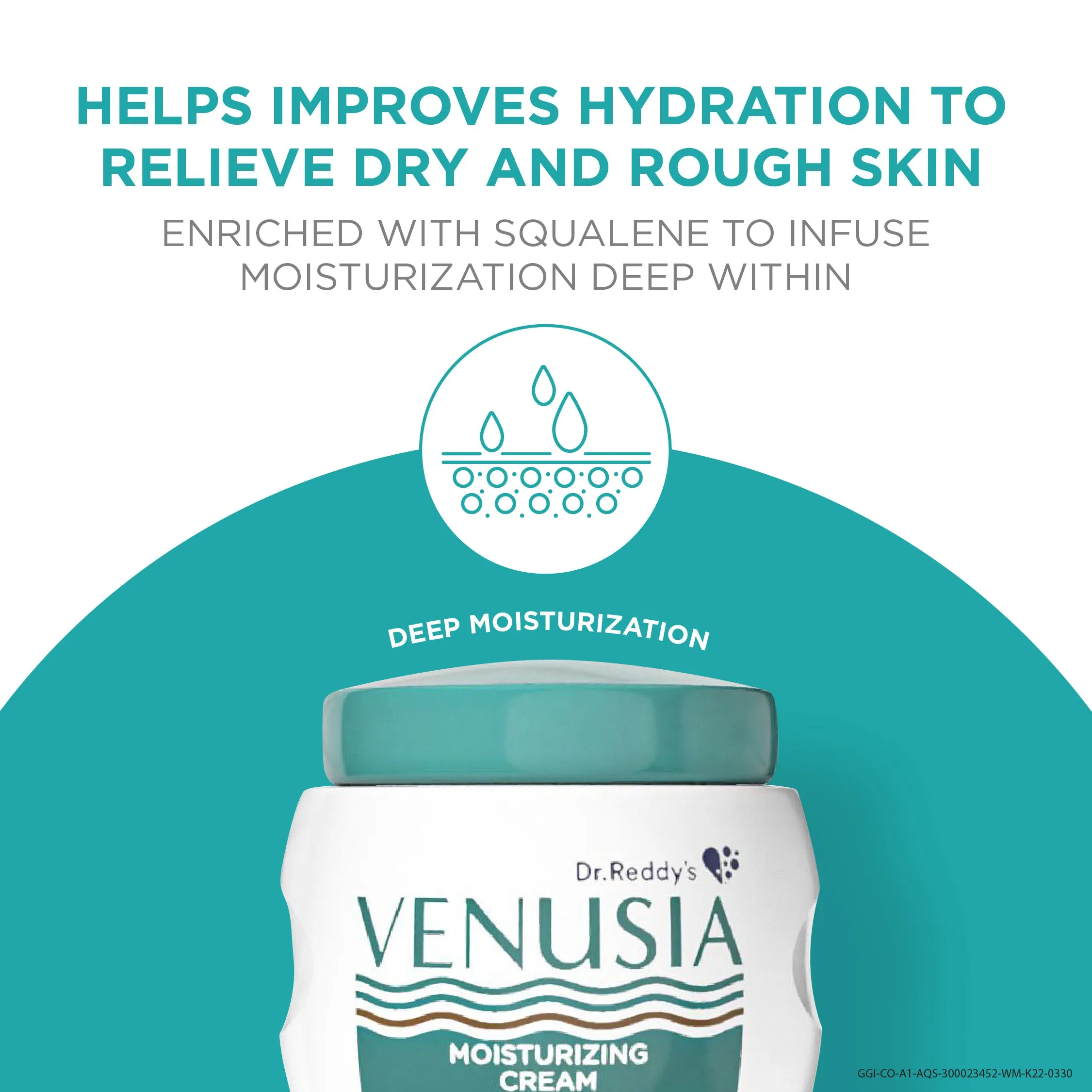 Dr. Reddy's Venusia Moisturizing Cream with Vitamin E  100 GM and Venusia Moisturizing Bathing Bar 75 GM