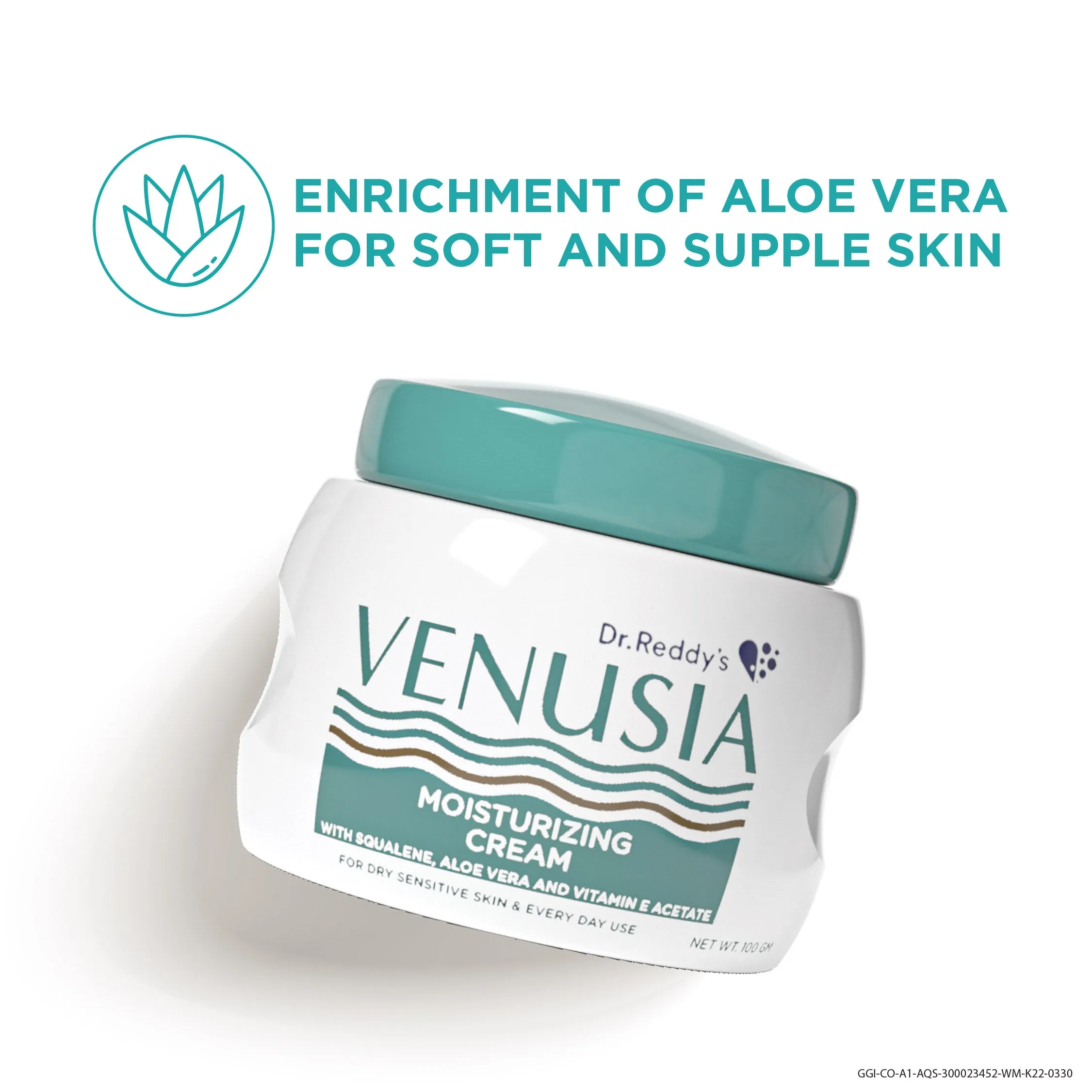 Dr. Reddy's Venusia Moisturizing Cream with Vitamin E  100 GM and Venusia Moisturizing Bathing Bar 75 GM