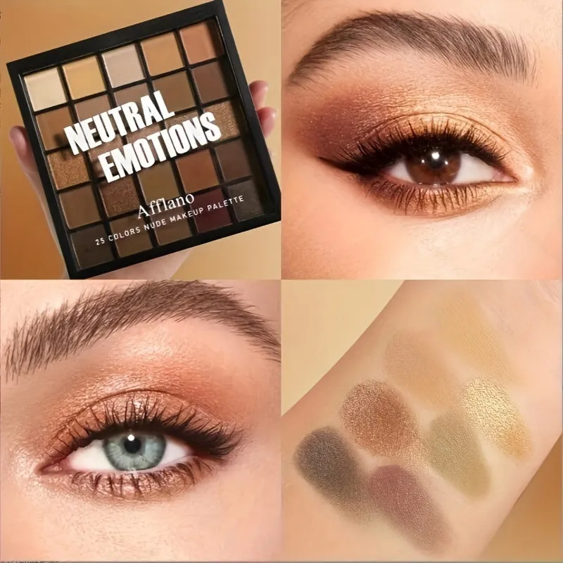 Ecofavor Neutral Emotions Eyeshadow Palette