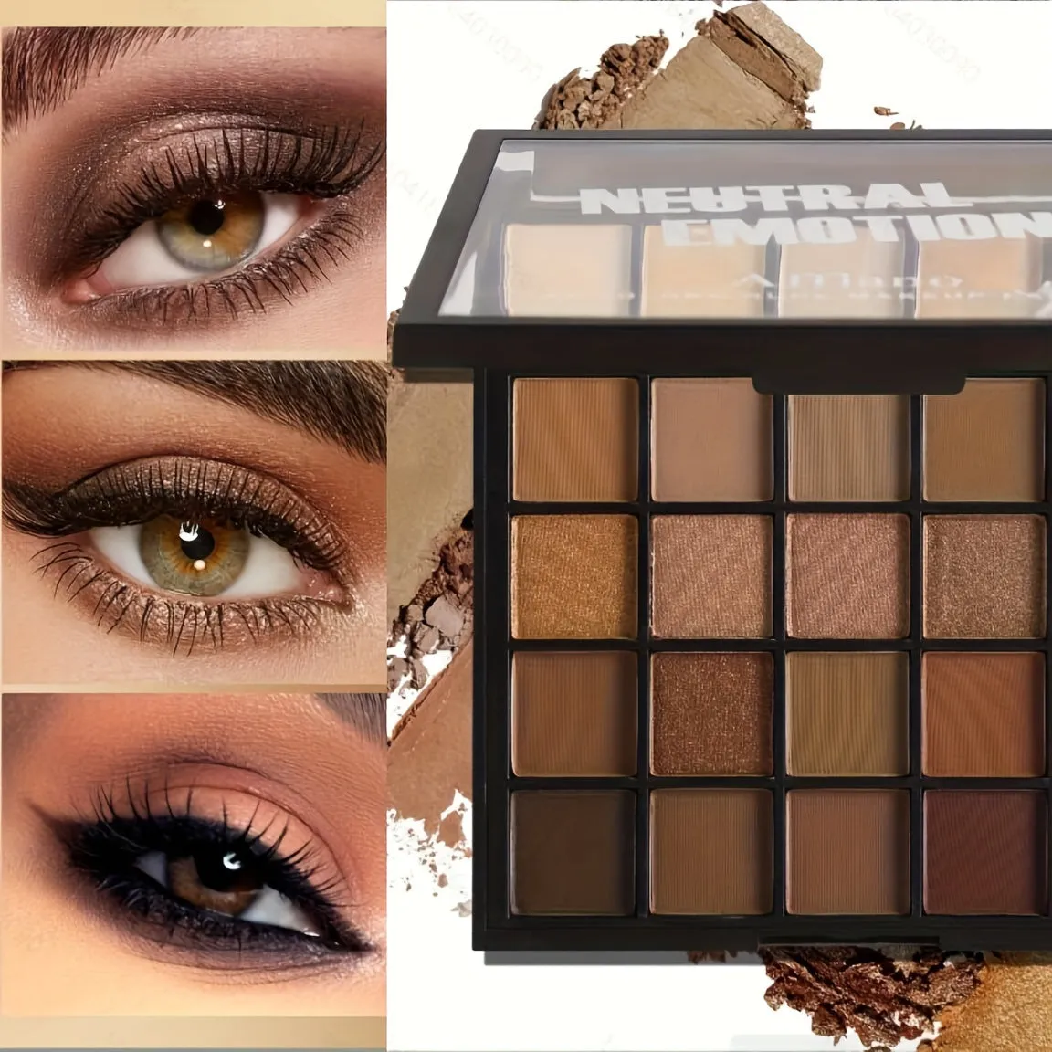 Ecofavor Neutral Emotions Eyeshadow Palette