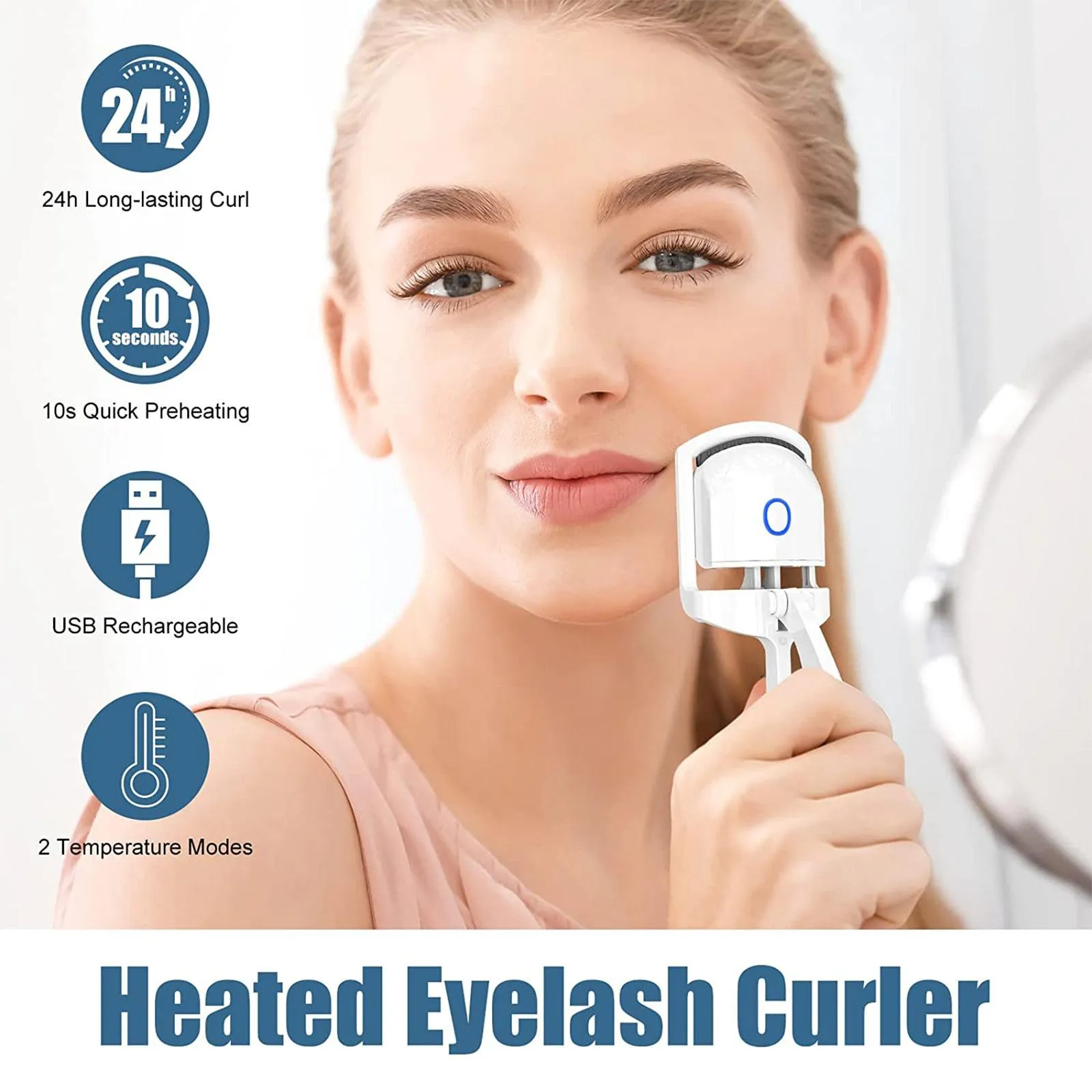 Electric Heated Eyelash Curler