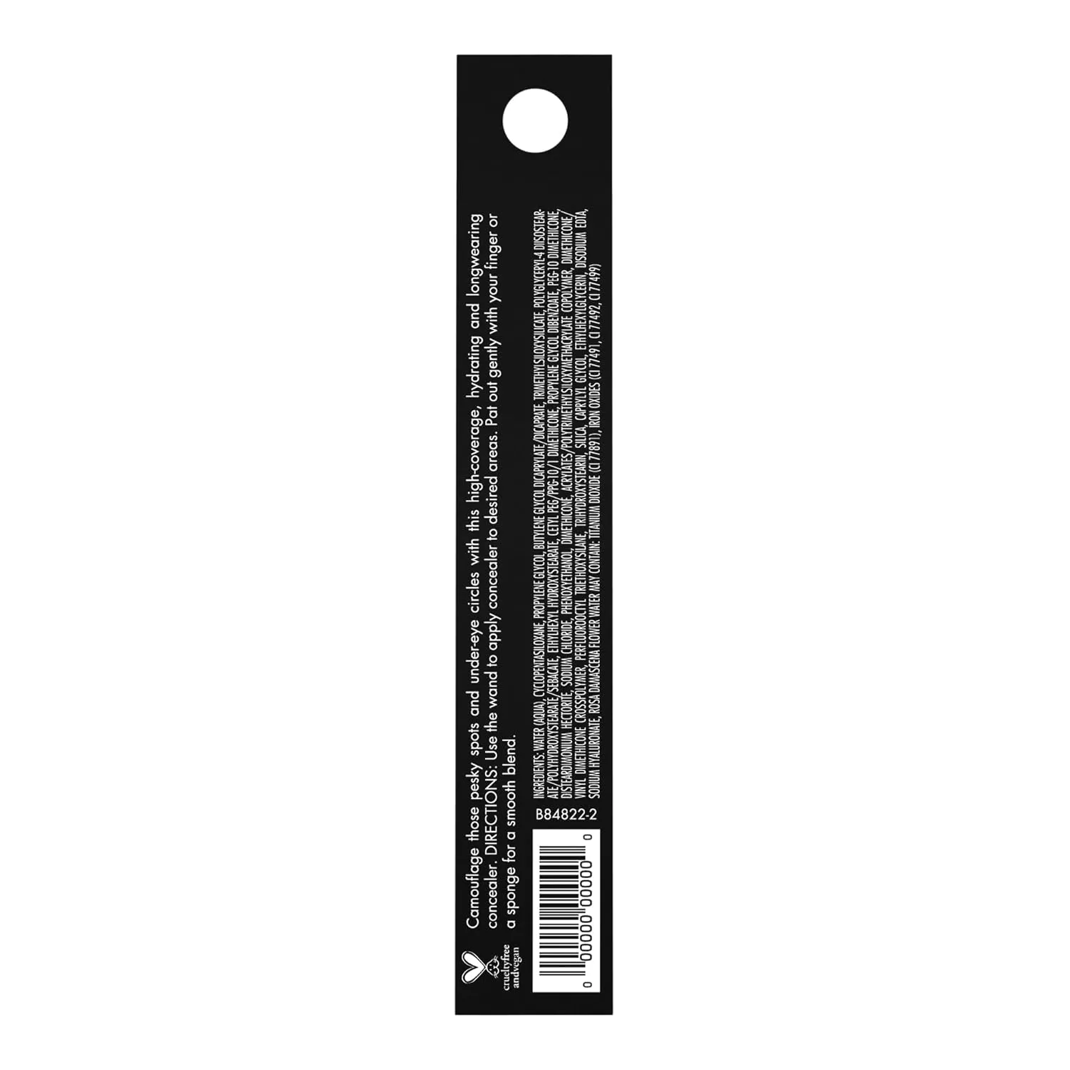 e.l.f. Hydrating Camo Concealer, Covers Blemishes & Under-Eye Circles, Full-Coverage & Delivers A Satin Finish, Vegan & Cruelty-Free, Deep Olive