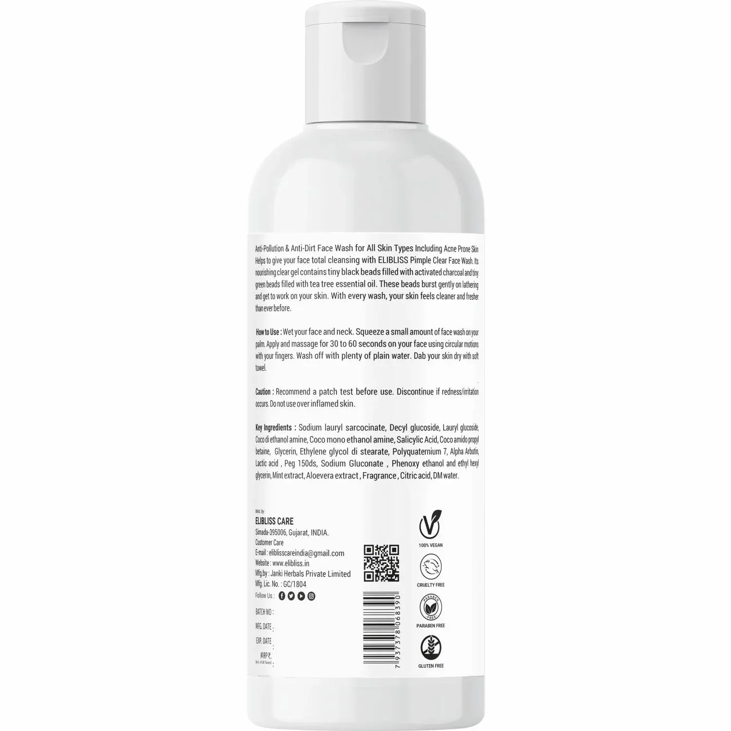 Elibliss Clear Face Wash ( Pack of 2 )