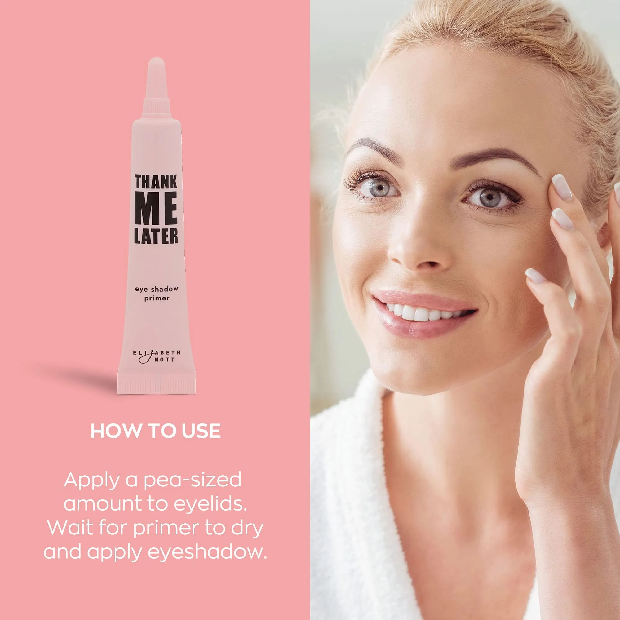 Elizabeth Mott Bundle: Thank Me Later Eye Primer Shadow Base AND It’s So BIG Volumizing Mascara - Cruelty Free