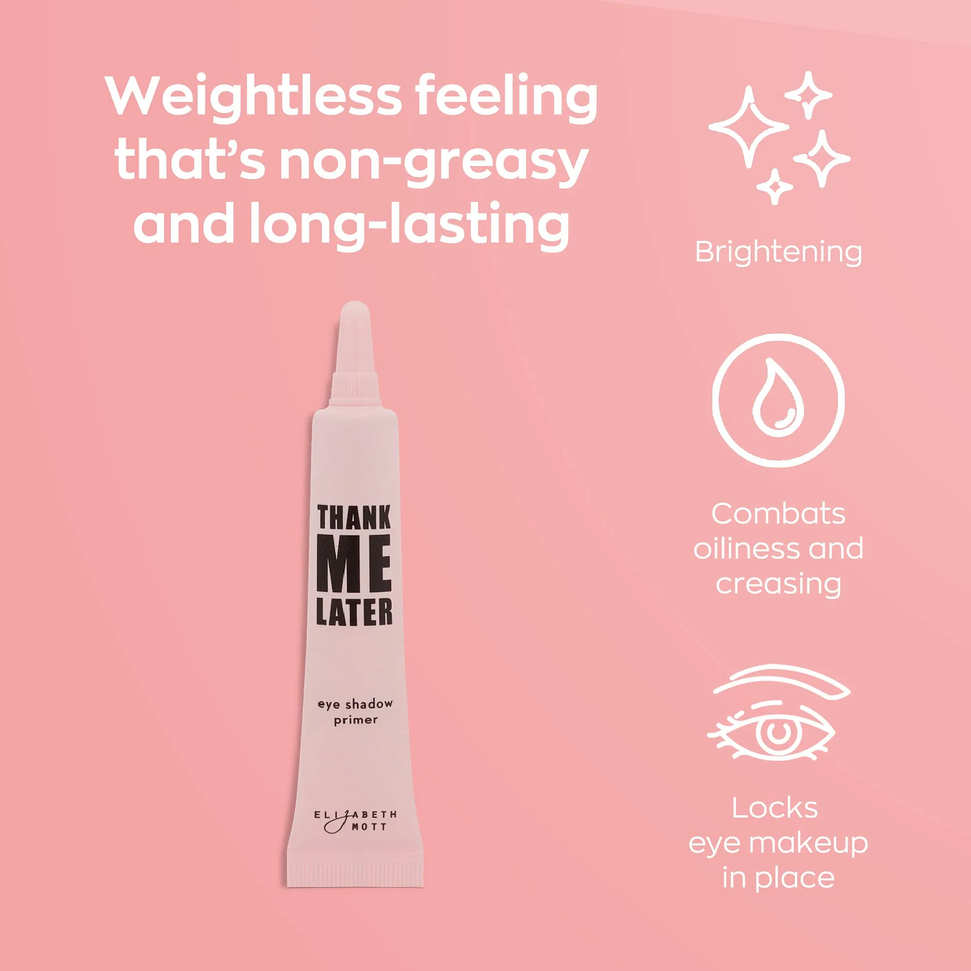 Elizabeth Mott Bundle: Thank Me Later Eye Primer Shadow Base AND It’s So BIG Volumizing Mascara - Cruelty Free