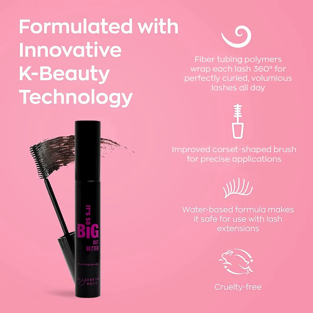 Elizabeth Mott Bundle: Thank Me Later Eye Primer Shadow Base AND It’s So BIG Volumizing Mascara - Cruelty Free