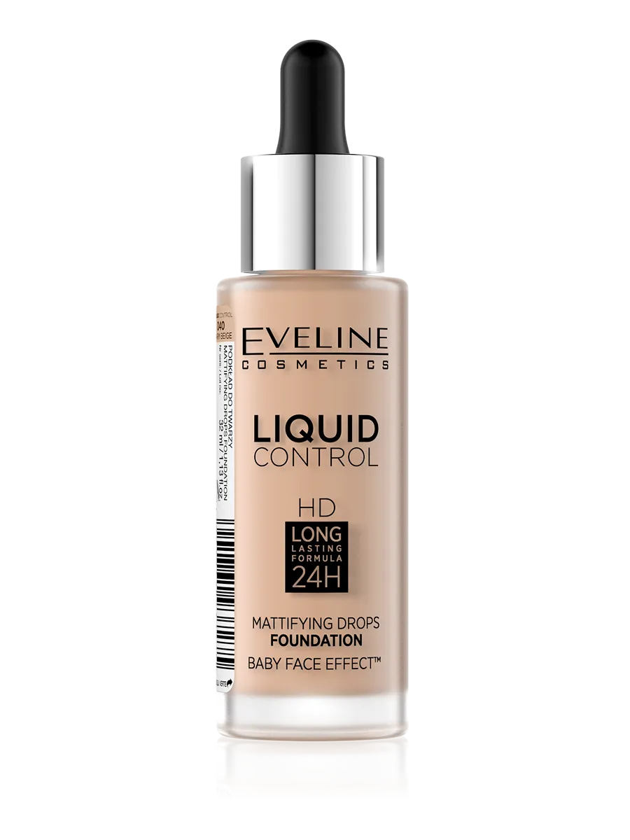 Eveline Liquid Mattifying Drops Foundation # 40