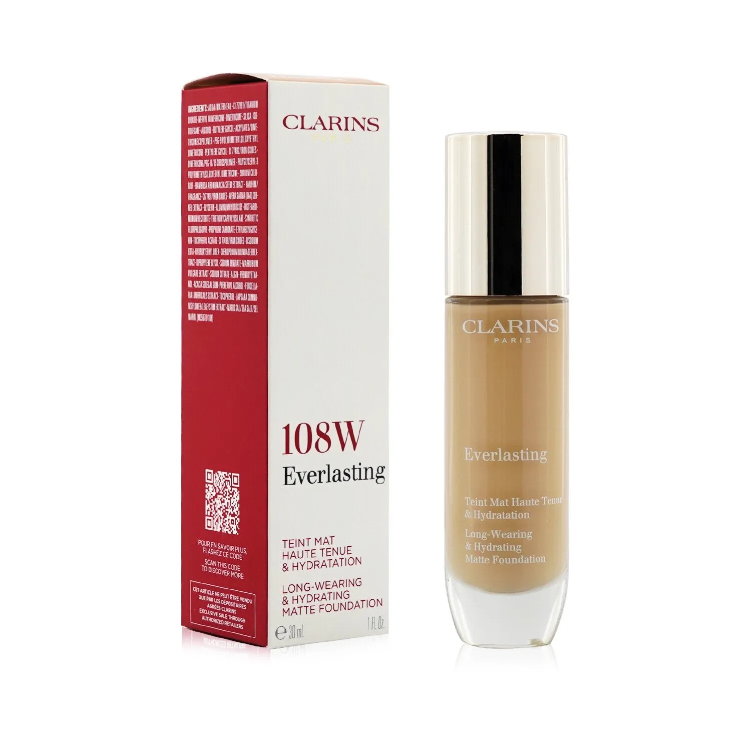 Everlasting Long Wearing & Hydrating Matte Foundation - # 108W Sand