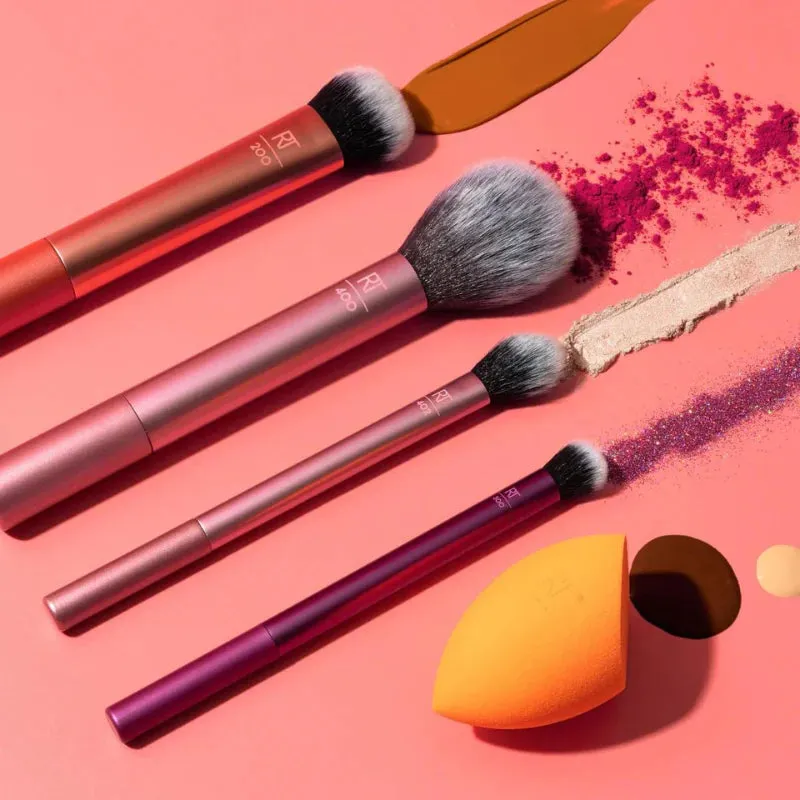 Everyday Essentials Makeup Brush Set   Sponge