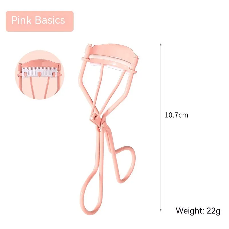 Eyelash Curler with Built-in Comb