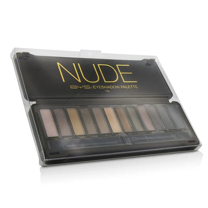 Eyeshadow Palette (12x Eyeshadow, 2x Applicator) - Nude