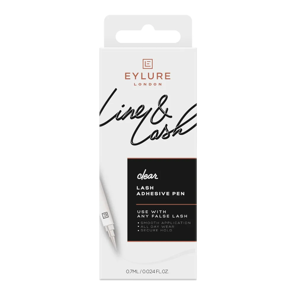 Eylure Line & Lash 2-in-1 Lash Adhesive Eyeliner 0.7ml CLEAR