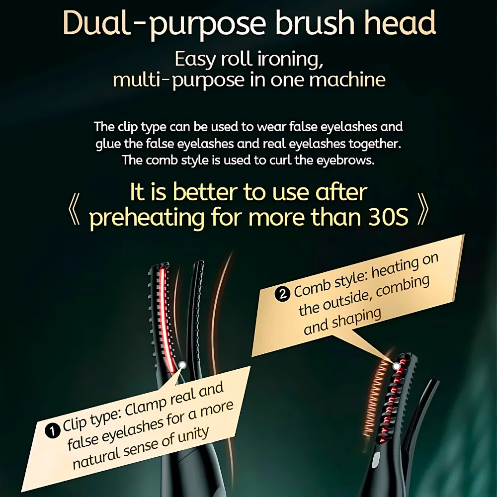EZY™ Heated Eyelash Curler