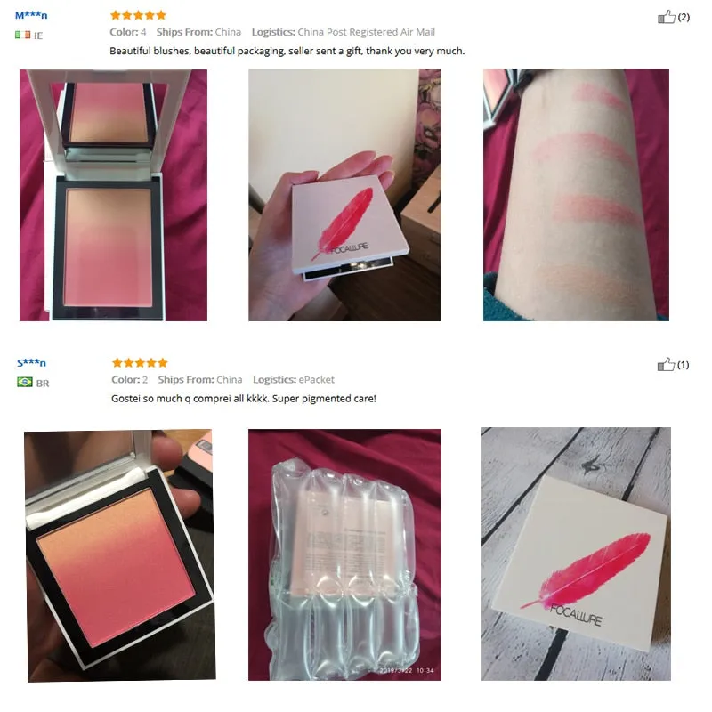 Face Blusher Powder Natural Makeup