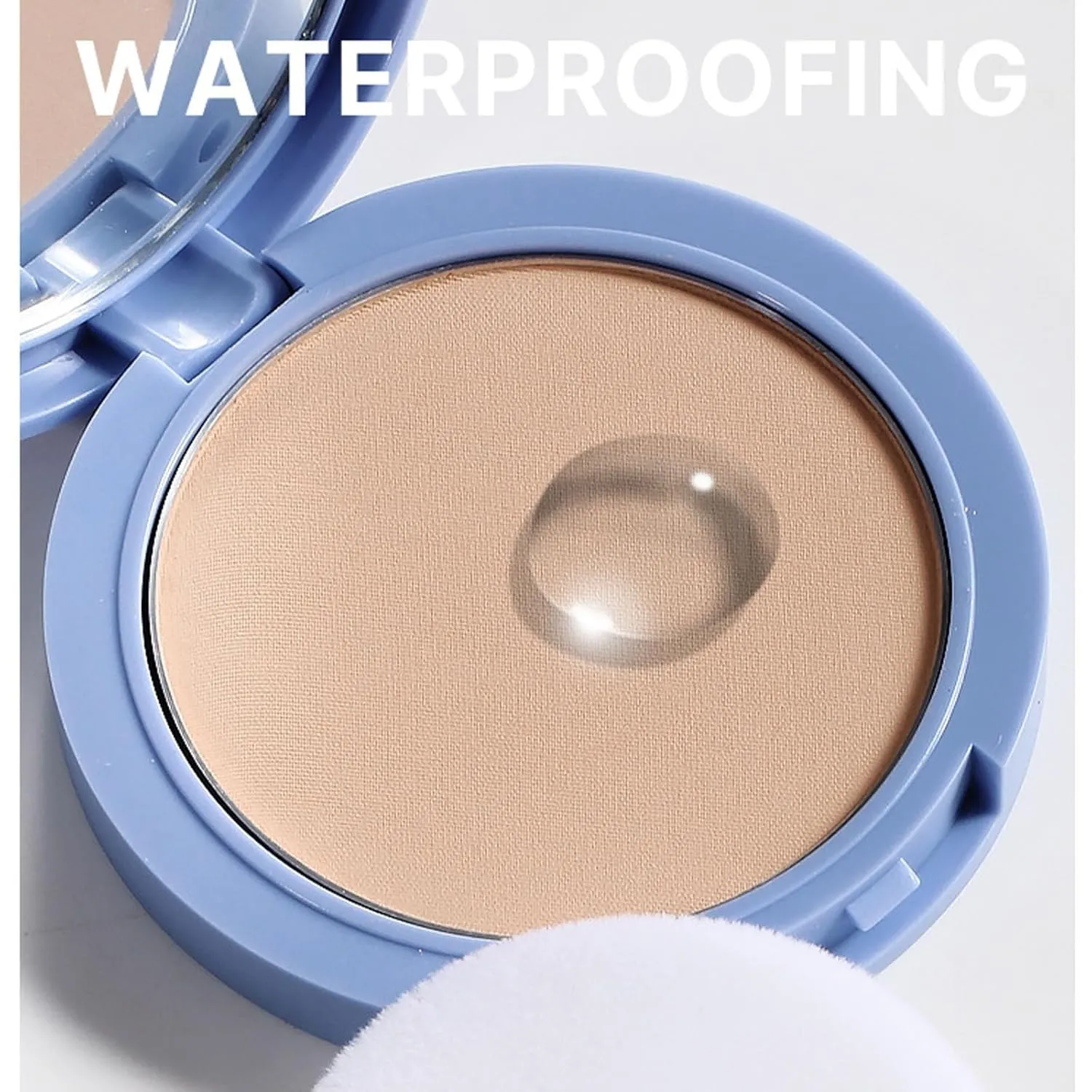Face Powder, Lasting Waterproof Face Powder, Pressed Powders Oil Control Mate Matte Smooth Setting Matte Perfection Pressed (bronze complexions, one size)