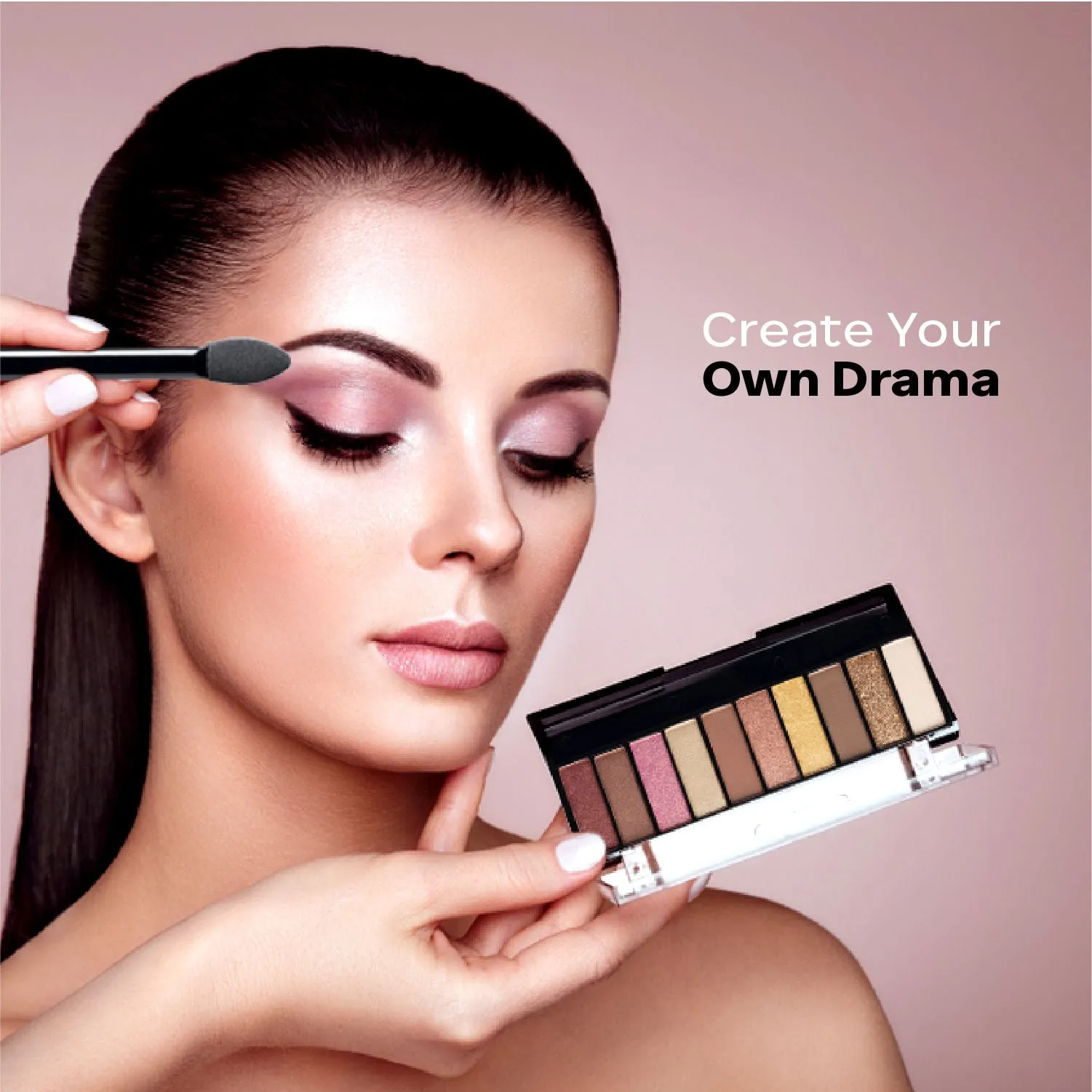 Faces Canada Ultime Pro Eye Shadow Palette - Glimmer 03 (10 g)