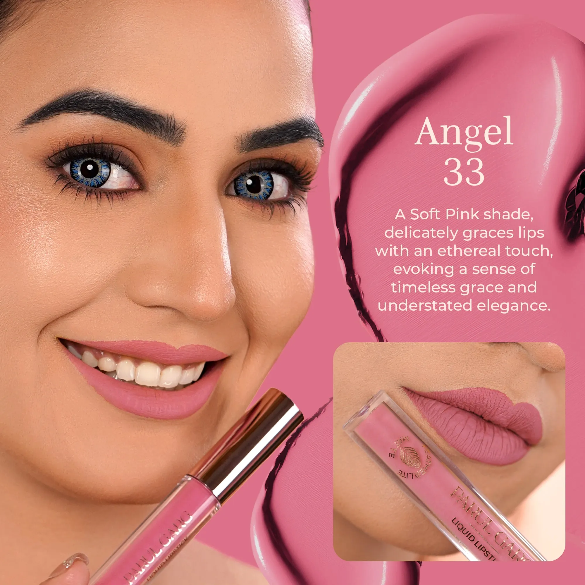 Featherlite Liquid Lipstick: Angel