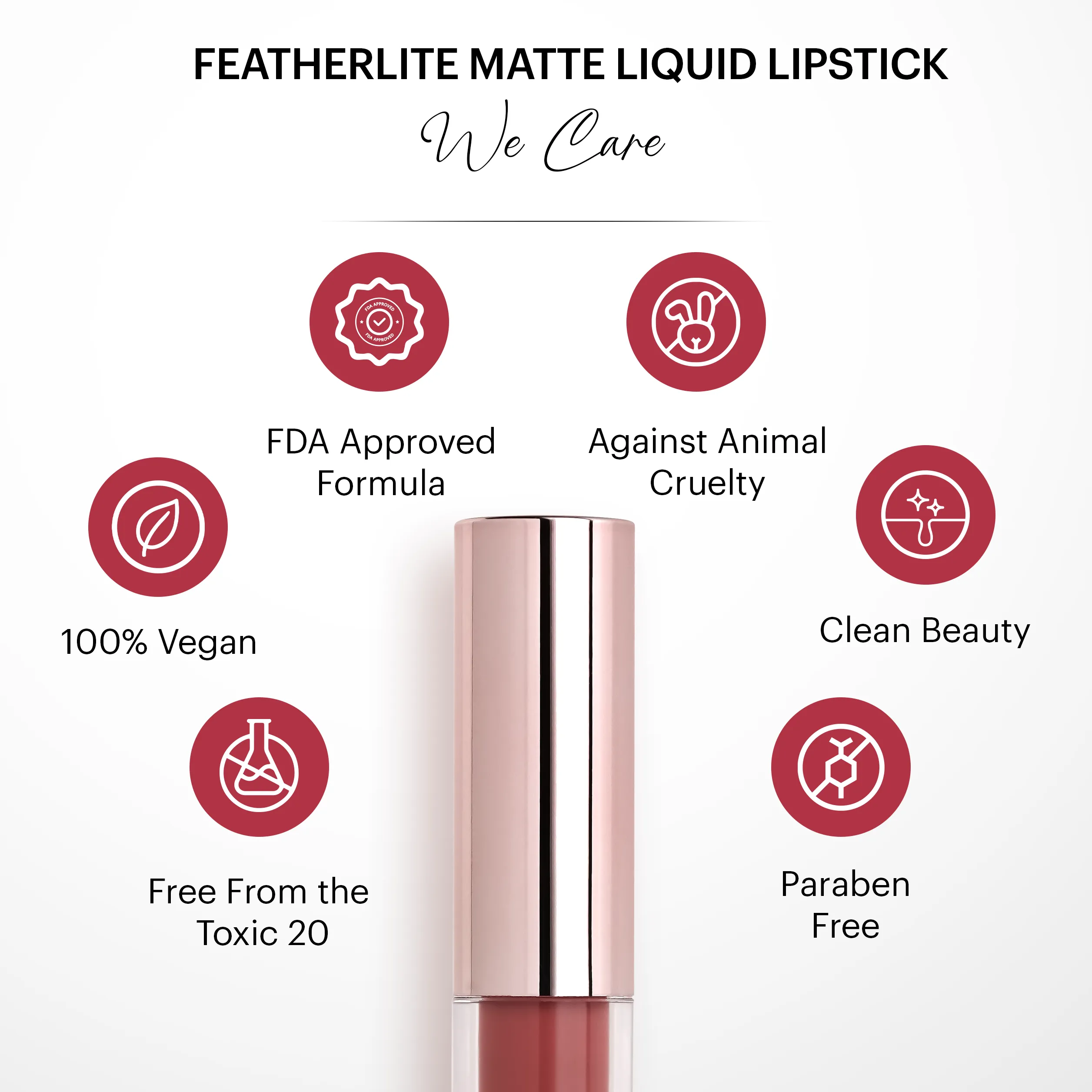 Featherlite Liquid Lipstick: Angel