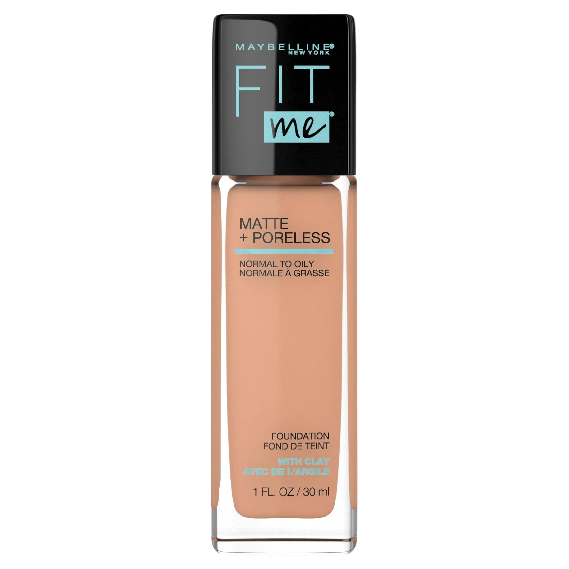 FIT ME MATTE & PORELESS MATTIFYING LIQUID FOUNDATION 245 CLASSIC BEIGE 30ML