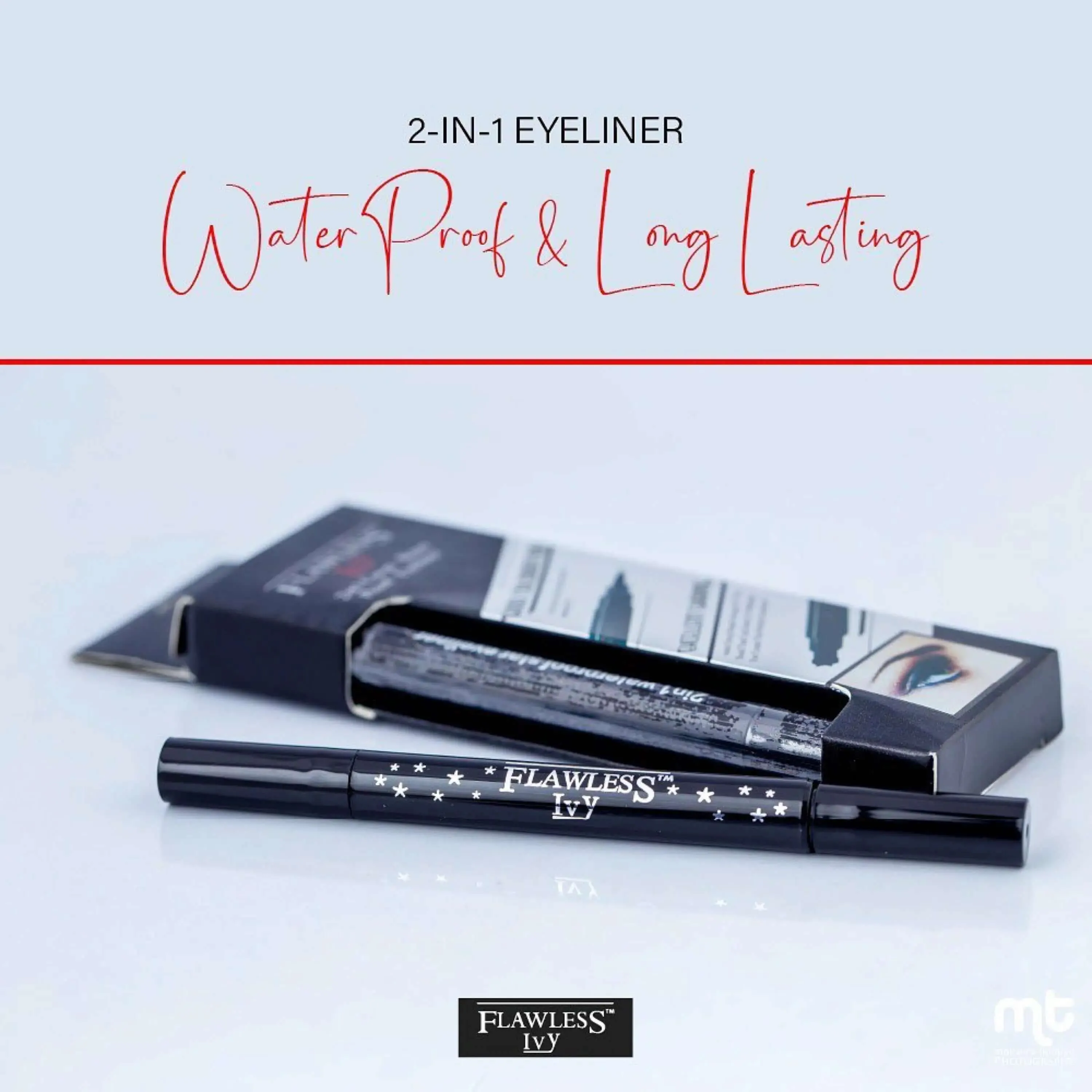 Flawless Ivy 2in1 Eyeliner- Felt tip