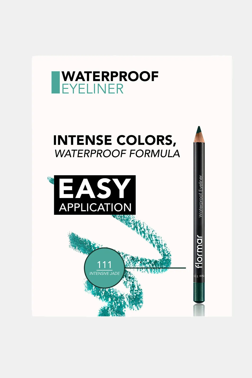 Flormar Intensive Jade Eyeliner Pencil-No. 111