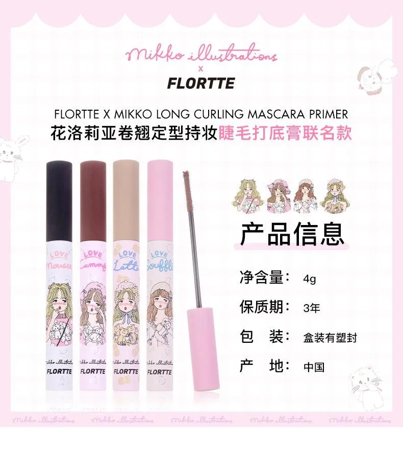 Flortte Mikko Long Curling Mascara Primer FLT068