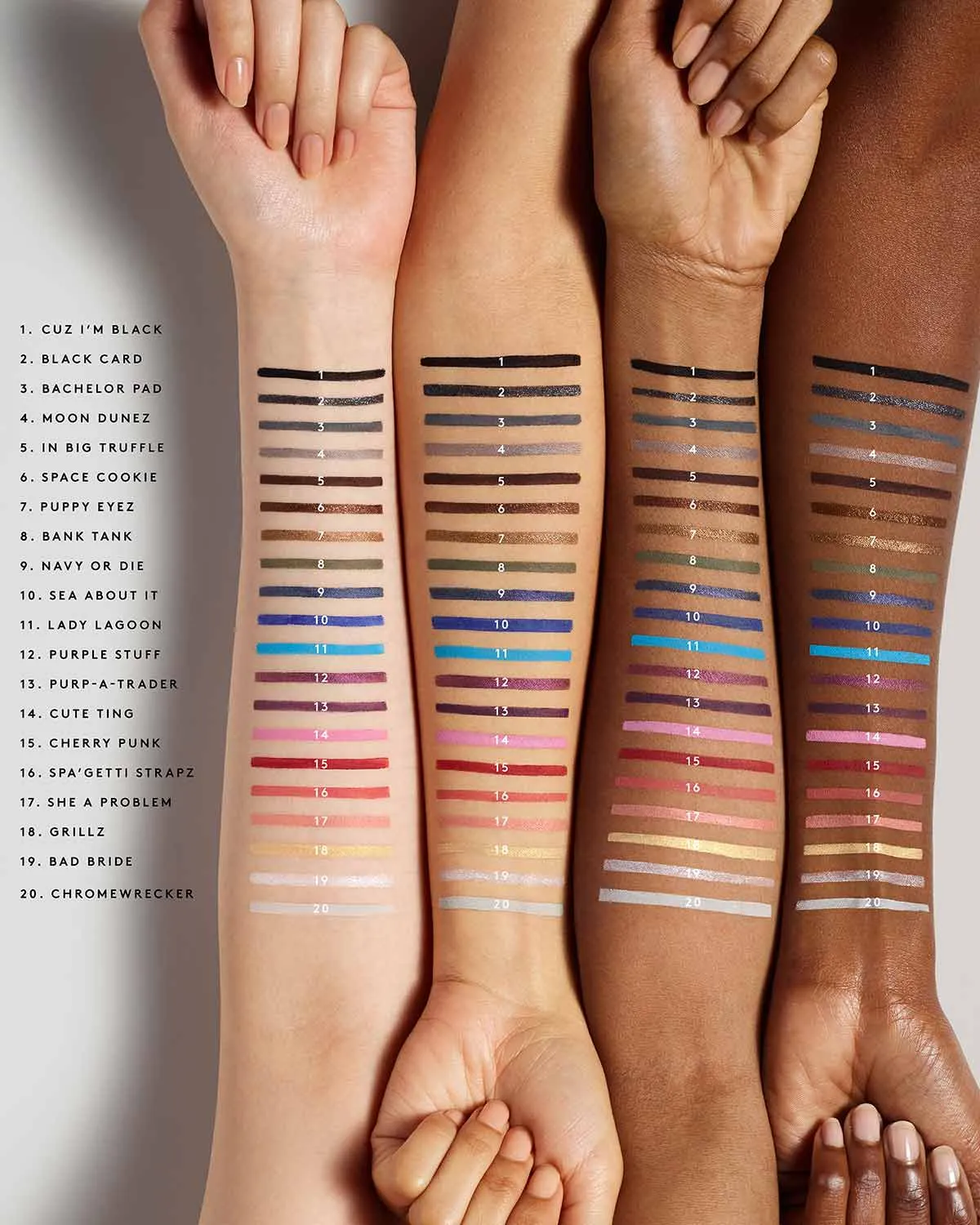 Flypencil Longwear Pencil Eyeliner — Purple Stuff