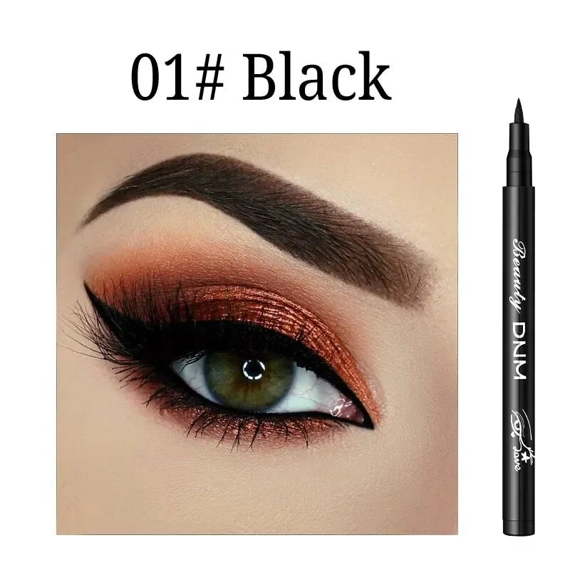 Flytonn- Matte Neon Liquid Eyeliner Pencil 12 Colors Waterproof Long Lasting Yellow Blue Green White Eyeliner Pen Eyes Makeup Cosmetics