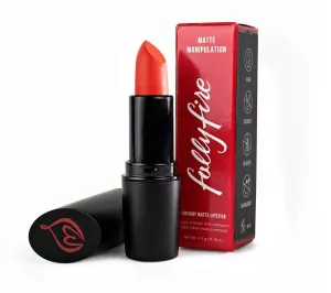 Folly Fire Matte Manipulation Creamy Matte Lipstick 0.16 oz (Lovers Are Yesterday)