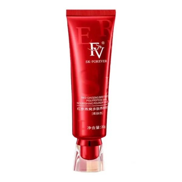 Fv Foundation Waterproof With Medium Coverage, Oil-free & Long Lasting, Matte Orever Foundation For Oily/normal Skin, Forever Liquid Makeup Foundation For Face, Natural Beige 30g