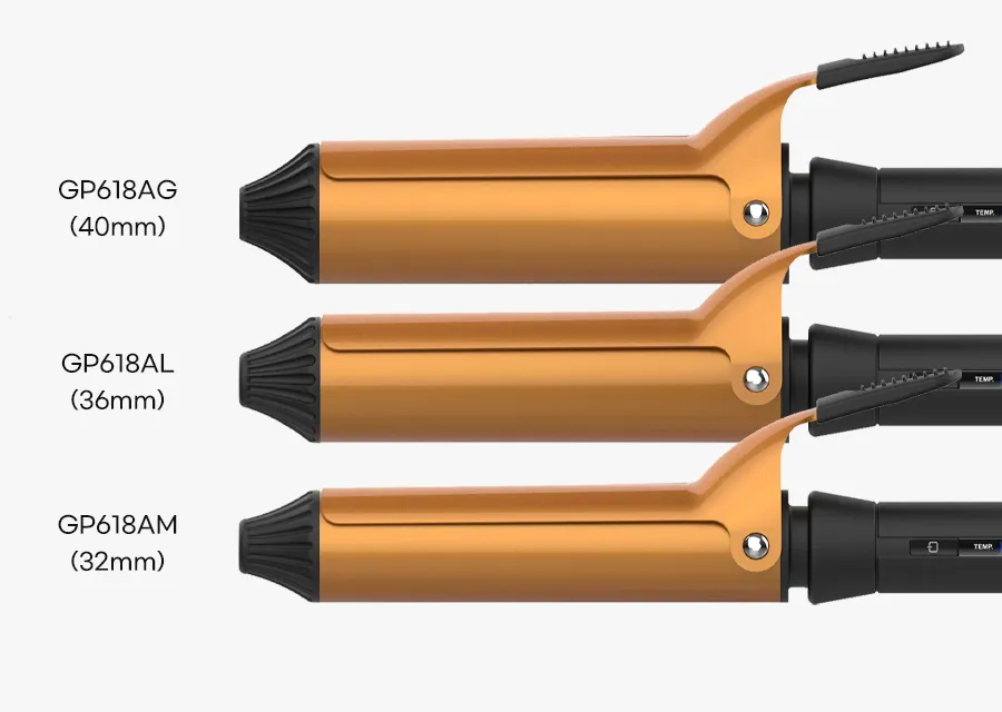 GlamPalm GP618AM Clip Curling Iron 1.2" 捲髮器 (32mm) [有線]